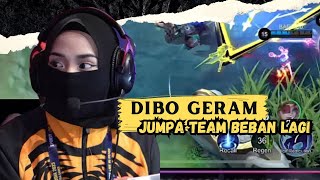 DIBO FACECAM ❤️ GERAM SANGATLAH JUMPA TEAM BEBAN [upl. by Aerdnaek]