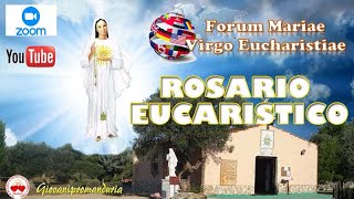 🛐 5102023  ROSARIO EUCARISTICO  FORUM MARIAE VIRGO EUCHARISTIAE [upl. by Tait]