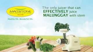 Matstone Slow Juicer 8in1 [upl. by Gnohc]