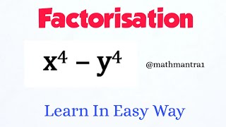 Factorisation of Algebraic Expressions Class 8 [upl. by Jacquetta]