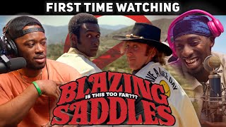 BLAZING SADDLES 1974 FIRST TIME WATCHING  Full Movie REACTION ARE WE SUPPOSED TO BE LAUGHING [upl. by Calloway]