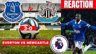 Everton vs Newcastle 30 Live Stream Premier League EPL Football Match Score reaction Highlights FC [upl. by Ayama]