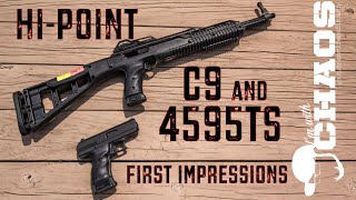 HiPoint C9 and 4595TS  First Impressions [upl. by Eisdnyl]