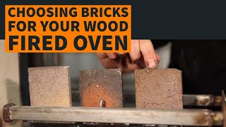 Choosing the right Bricks for building your Pizza Oven [upl. by Amiarom]