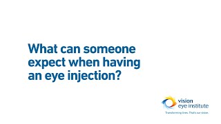 What can someone expect when having an eye injection [upl. by Rye]