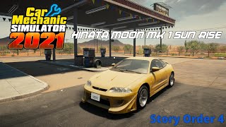 【Car Mechanic Simulator 2021】黙々と修理する動画 4 HINATA MOON MK1 SUN RISE [upl. by Arika]