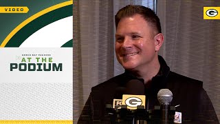 Brian Gutekunst Were going to bring in as many guys as we can to be competitive [upl. by Adohr]