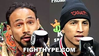 KEITH THURMAN VS MARIO BARRIOS FINAL PRESS CONFERENCE amp FACE OFF [upl. by Lester]