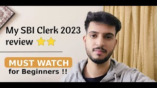 My honest Review on my SBI Clerk 202324 exam   Dream Banking  Nikhil Khosla [upl. by Lasley145]