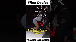 Setup your Takedown like Ffion Davies  BJJ Highlights [upl. by Kumagai]