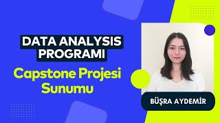 Data Analysis 3 Programı Bitirme Projesi Sunumu  Büşra Aydemir [upl. by Soraya]