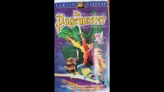 Opening And Closing To The Pagemaster 1994 1995 VHS [upl. by Riada]