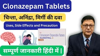 Clonazepam Tablets IP 05 mg Uses in Hindi [upl. by Floro]