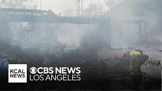 Neighbors return to what used to be their homes after the Edgehill Fire [upl. by Asiret]