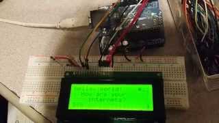 DMC 20481 controlled by Arduino [upl. by Nueoht]