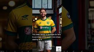 Norwich City Unveils Joma Away Kit for 202425 Season ⚽️💚 [upl. by Oisacin]