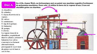 Histoire CM2 les progrès techniques du XIXème siècle [upl. by Aphra]