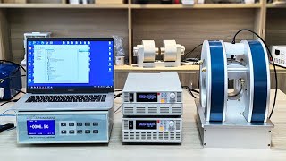 2D Helmholtz Coil Magnetic Field Control System [upl. by Atiragram]