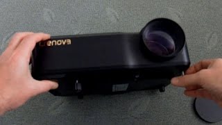 Crenova XPE650 HD Projector  Review [upl. by Anilok588]