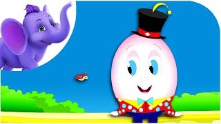 Humpty Dumpty  Nursery Rhyme with Lyrics [upl. by Cornia]