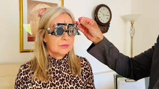 Real ASMR Eye Exam in Leicester Unintentional Real Person ASMR [upl. by Anyale]