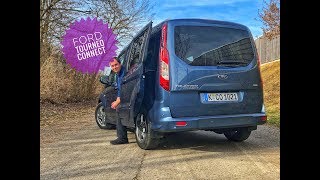 Ford Tourneo Connect 10 EcoBoost  Kölner Familientransporter [upl. by Euqitsym]