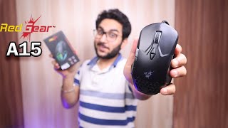 RedGear A15 Gaming Mouse  Full Review  Comparison with ZebTransformer M [upl. by Etteluap]