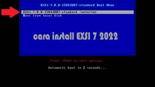 How to install ESXi 7 on a physical server Step by Step guide [upl. by Awram]