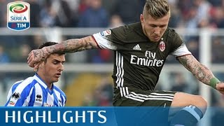 Pescara  Milan  11  Highlights  Giornata 30  Serie A TIM 201617 [upl. by Aihsar305]