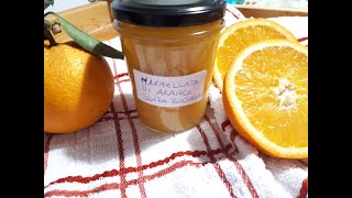 MARMELLATA DI ARANCE SENZA ZUCCHERO ricetta veloce [upl. by Ahker]