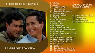 Leandro e Leonardo Álbum Completo Sucessos Inesquecíveis [upl. by Ogait]