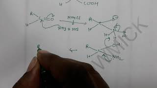 Strecker synthesisOrganic name reaction no57MrPappu Bhowmick [upl. by Farrish]