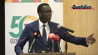 Élection du 25 février  Amadou Ba décline sa feuille de route présidentielle [upl. by Akehsay]