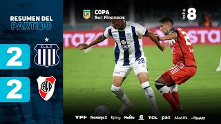 TALLERES 2  2 RIVER I Resumen del partido I CopaSurFinanzas 2024 [upl. by Raffin]