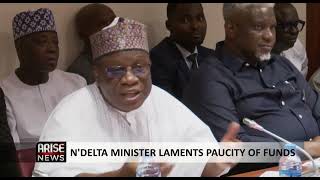 N’DELTA MINISTER LAMENTS PAUCITY OF FUNDS [upl. by Englebert]