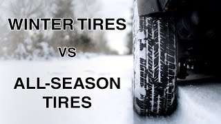 Winter Tires vs AllSeason Tires [upl. by Germain]