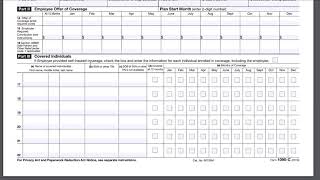 2 Minute Tax Topics  Form 1095C Health Insurance Coverage [upl. by Eittah]