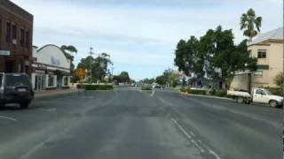 Narrabri New South Wales Australia A Drive Through [upl. by Aim]