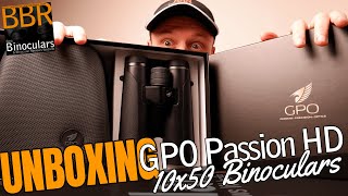 GPO Passion HD 10x50 Binoculars Unboxing amp First Impressions [upl. by Grove]