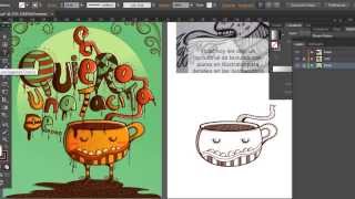 Tutorialtip de texturas con trazo en Illustrator [upl. by Nelyag819]