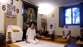 Yoga Sadhana amp Condivisione  Praticando condividiamo  Ashram Joytinat [upl. by Aihsenat]