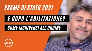 Cosa fare dopo labilitazione Come iscriversi allordine [upl. by Nort]