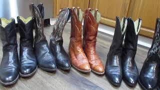 Current Cowboy Boot Collection Of Mine [upl. by Simonetta]