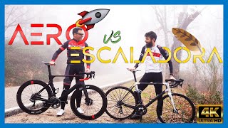 🚴‍♀️Bicicleta AERO o ESCALADORA ¿Cuál es más rápida [upl. by Coleville]