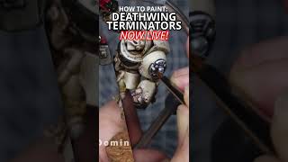 How to Paint Deathwing Terminators [upl. by Eugine]