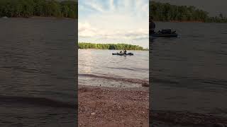 A Kayak Trip 🛶 kayak perceptionkayaks lakehartwell [upl. by Ahsenet498]