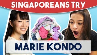 Singaporeans Try Tidying Up With Marie Kondo [upl. by Hance476]