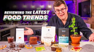 Reviewing the Latest FOOD TREND Products [upl. by Eintroc]