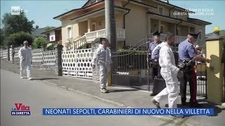 Neonati sepolti i Ris nella villa degli orrori  La Vita in diretta 17092024 [upl. by Tima]