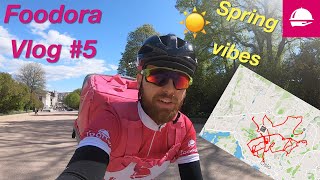 Making EASY MONEY with Foodora SPRING VIBES [upl. by Morril]